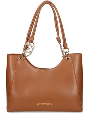 Love Moschino Jewel ハンドバッグ - ブラウン