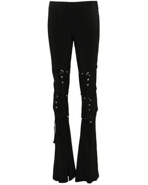 Charles Jeffrey Buckle-Embellished Trousers - Black