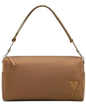 Ami Paris Marcel Schultertasche - Braun