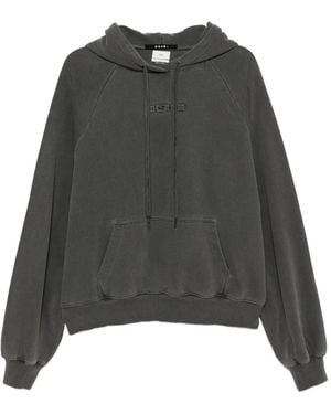 Ksubi Sudadera de algodón con capucha - Gris