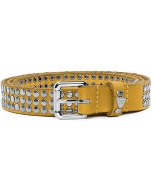 HTC Gürtel mit Nieten - Mettallic