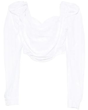 Vivienne Westwood Sunday Corset Top - White