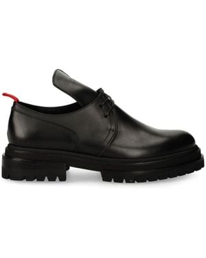 424 Leather Derby Shoes - Black