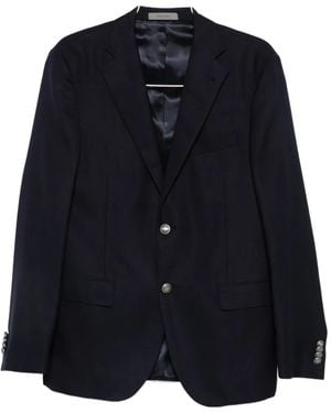 Corneliani Academy Light Single-Breasted Jacket - Blue