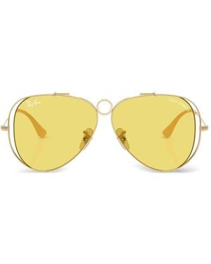 Ray-Ban Browline Sunglasses - Yellow