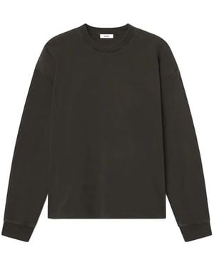 Agolde Asha Long-Sleeve T-Shirt - Black