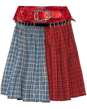 Chopova Lowena Falda midi Ethel - Rojo