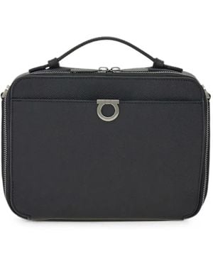 Ferragamo Gancini Cross Body Bag - Black