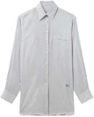 Stella McCartney Striped Shirt - Grey