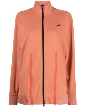 adidas By Stella McCartney Veste Zippée Truecasuals À Logo Imprimé - Orange