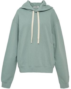 Jil Sander クルーネック パーカー - グリーン