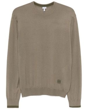 Loewe Long-Sleeve T-Shirt - Natural