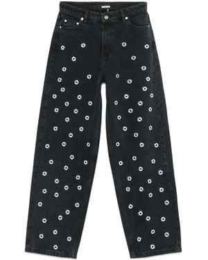 ROTATE BIRGER CHRISTENSEN High Waist Jeans - Blauw