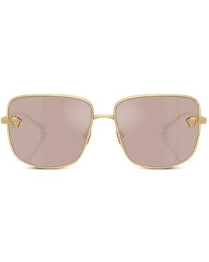 Versace Occhiali Da Sole Medusa Squadrati - Rosa