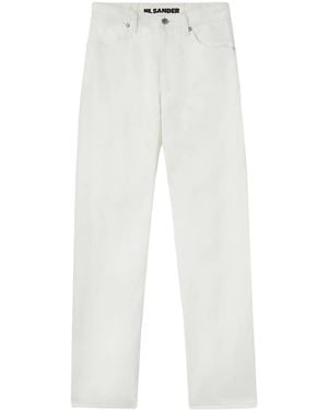 Jil Sander Five-Pocket Jeans - White