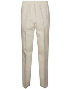 8pm Straight-Leg Pants - Natural
