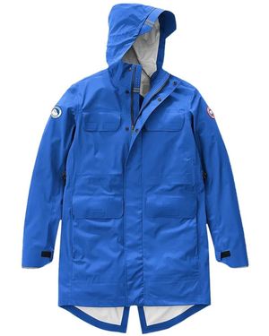Canada Goose Seawolf Packable Rain Coat - Blue