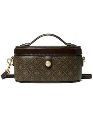 Tory Burch Bandolera T Monogram - Marrón