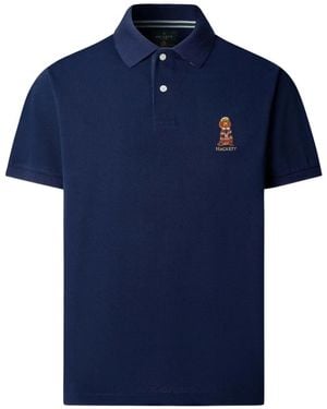 Hackett Polo Con Logo - Blu
