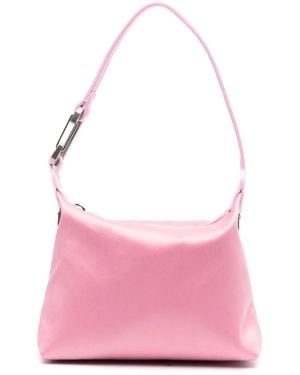 Eera Sac Porté Épaule Moon À Logo Gravé - Rose