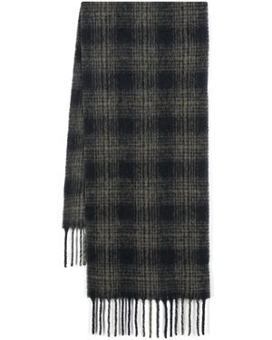 A.P.C. Sciarpa A Quadri - Nero