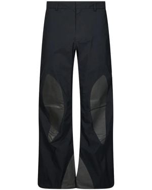 ROA Panelled Technical Trousers - Blue