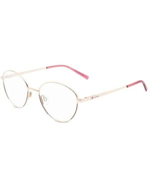 Missoni Round-Frame Glasses - White