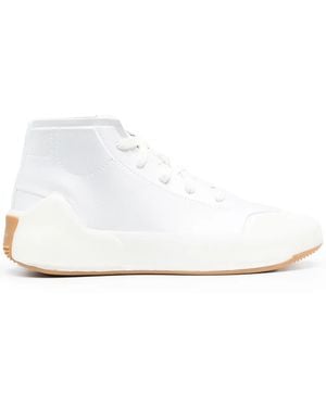 adidas By Stella McCartney Treino Mid-Top Trainers - White