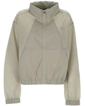 Arc'teryx Naya Logo-Print Zip-Up Jacket - Green
