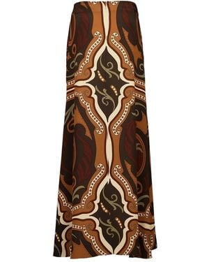 Johanna Ortiz Nuevos Territorios Maxi Skirt - Natural