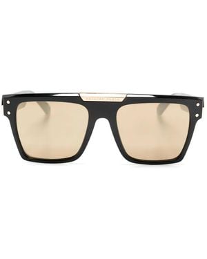 Philipp Plein スクエアフレーム サングラス - ナチュラル