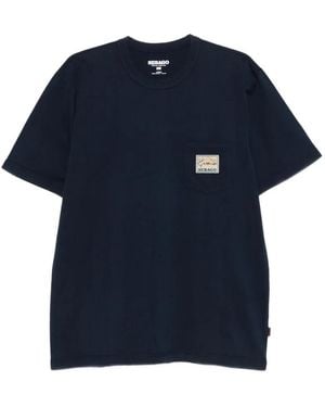 Sebago Camiseta Unionriver Con Bolsillo - Azul
