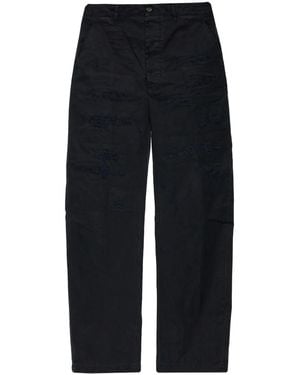 DSquared² ダメージ ルーズフィットパンツ - ブルー
