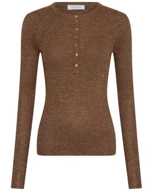 Gabriela Hearst Polo Agnes - Marron