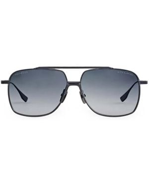 Dita Eyewear Alkamx Pilot-Frame Sunglasses - Blue
