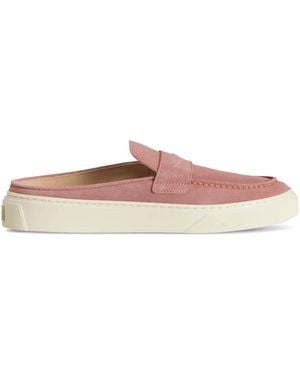 Woolrich Suede Mules - Pink