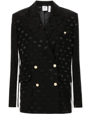 adidas Premium Jacquard Blazer - Black