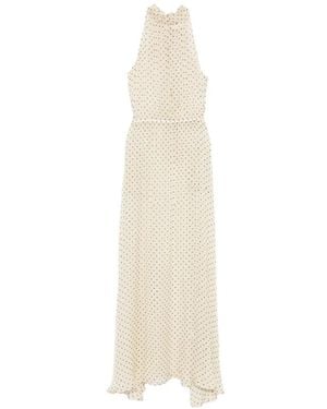 CRI.DA Polka-Dot Maxi Dress - White