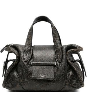 Jimmy Choo Sac Cabas Bar Filo En Cuir - Black