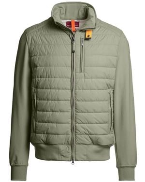 Parajumpers Quilted-Panel Jacket - Green