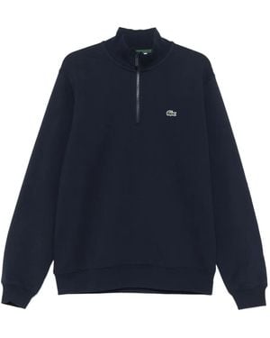 Lacoste Cotton Sweatshirt - Blue