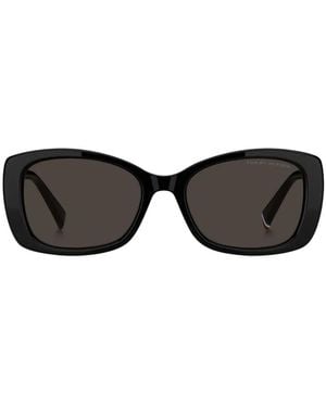 Tommy Hilfiger Rectangle-Frame Sunglasses - Black