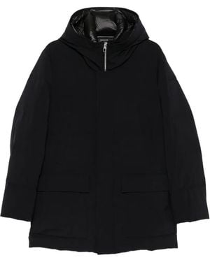 Montecore Hooded Padded Jacket - Black