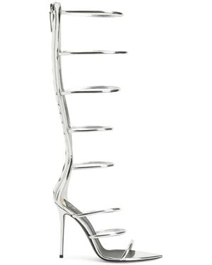 Giuseppe Zanotti 105mm Super Intriigo Sandals - White