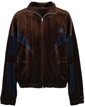 BREATH Warm Up Velour Jacket - Black
