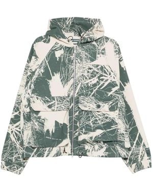 Reese Cooper Hooded Cargo Jacket - Green