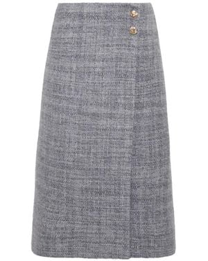 Cara Cara Luca A-Line Midi Skirt - Grey