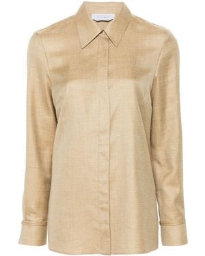 Gabriela Hearst Cruz Shirt - Natural