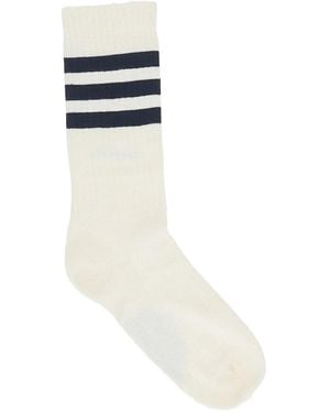 adidas Striped Sports Socks (Pack Of Two) - White