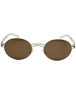 Mykita Gafas De Sol Dada Con Montura Redonda - Metálico